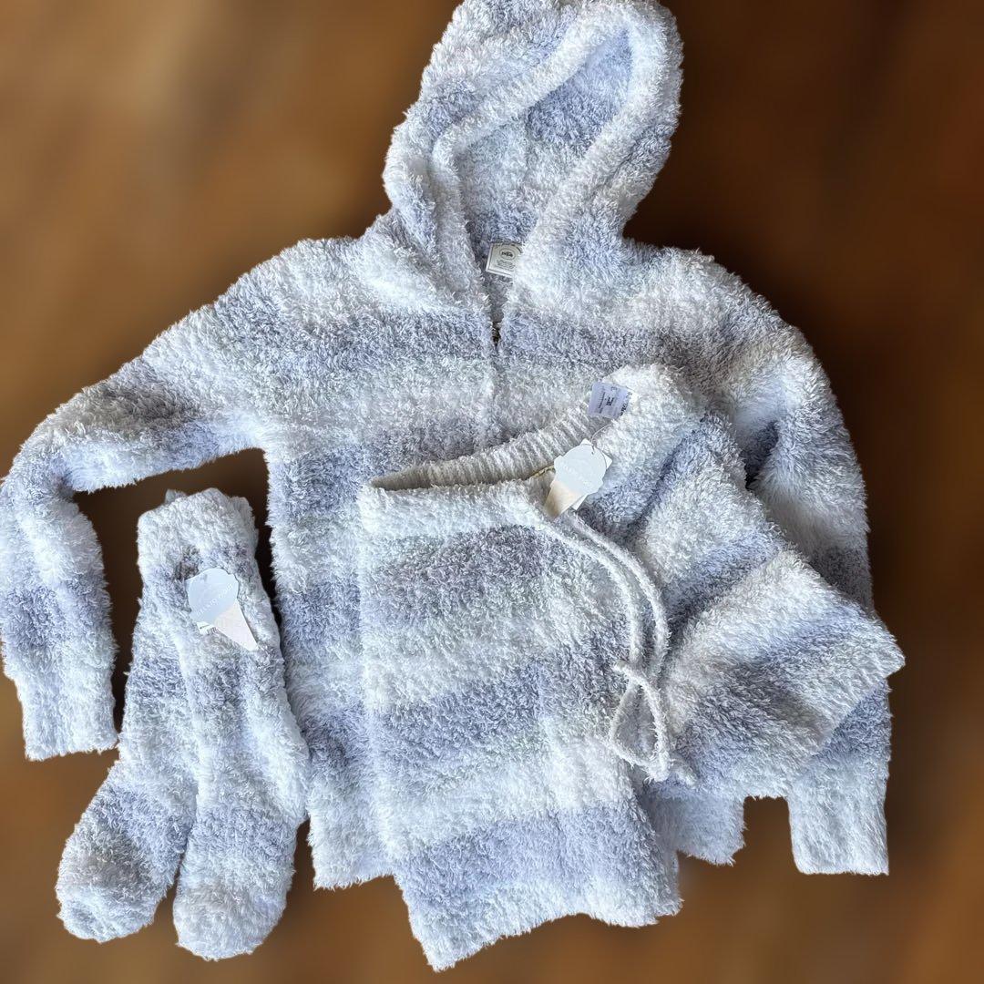 すぃ【未使用タグ付き】ジェラートピケ ルームウェアセット ブルー