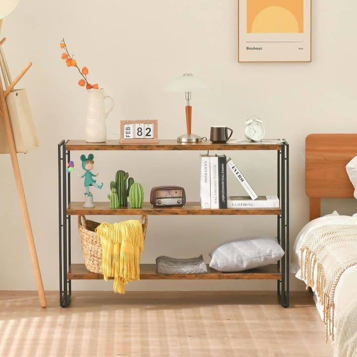 KS1 HCHQHS ラック 棚 オープンシェルフ 3段 収納ラック 幅120