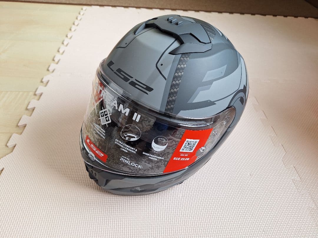 chitama　LS2 FF396 フルフェイスヘルメット グレー