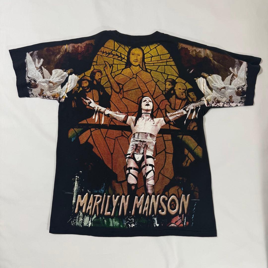 90s Vintage Marilyn Manson Tシャツ