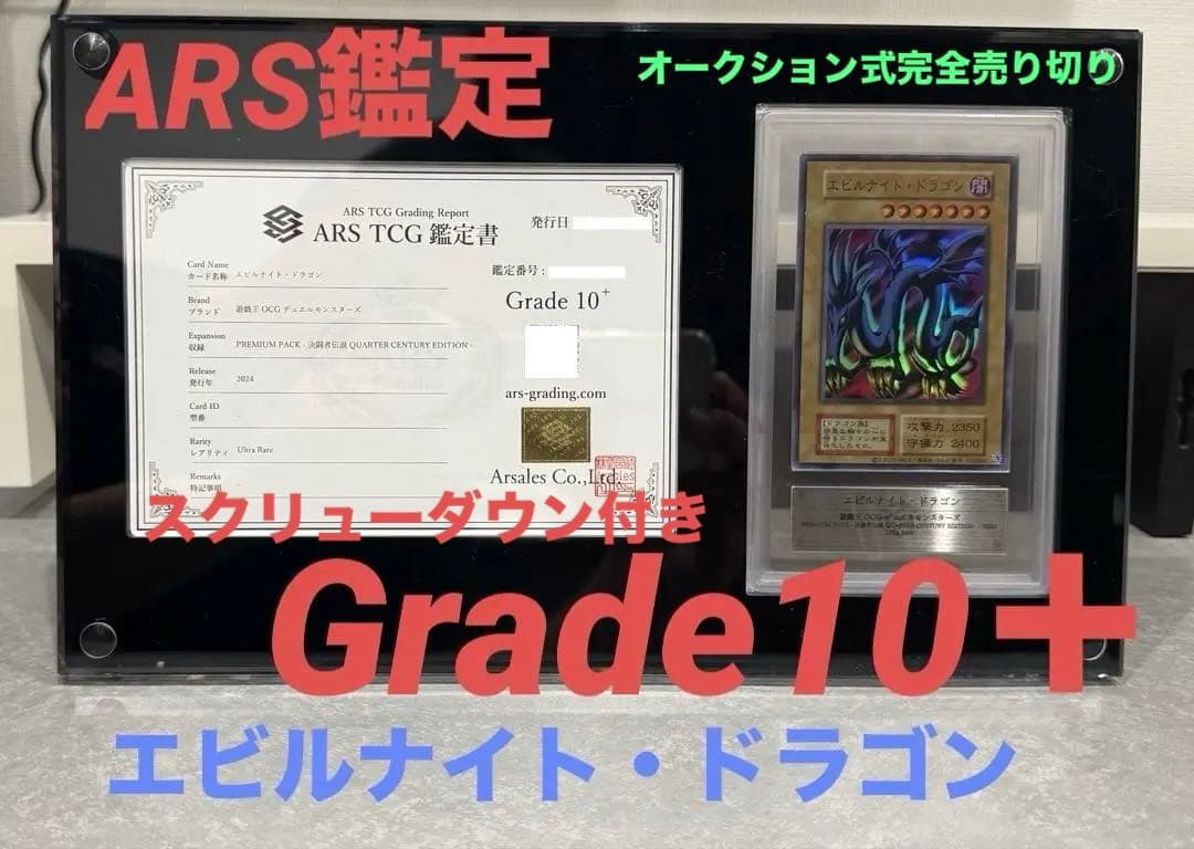 た*し様 エビルナイト・ドラゴンARSGrade10＋復刻版 オークション式完全