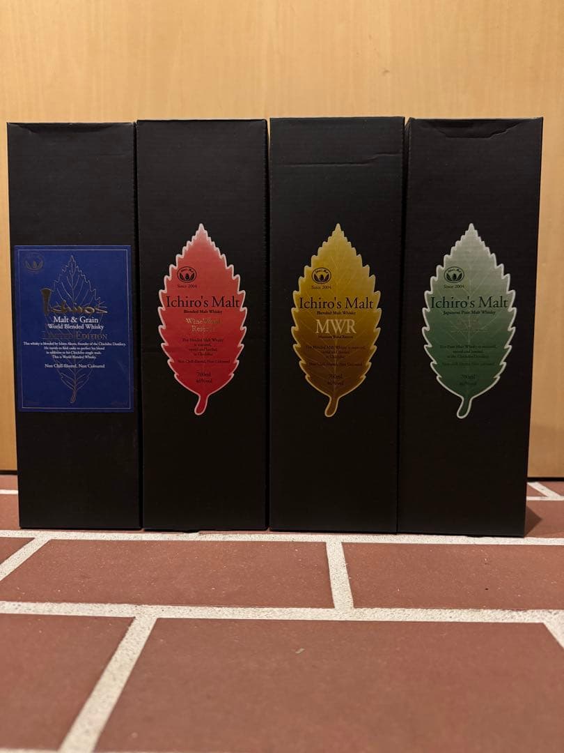 Ichiro's Malt ウイスキーセット　4本　イチローズモルト