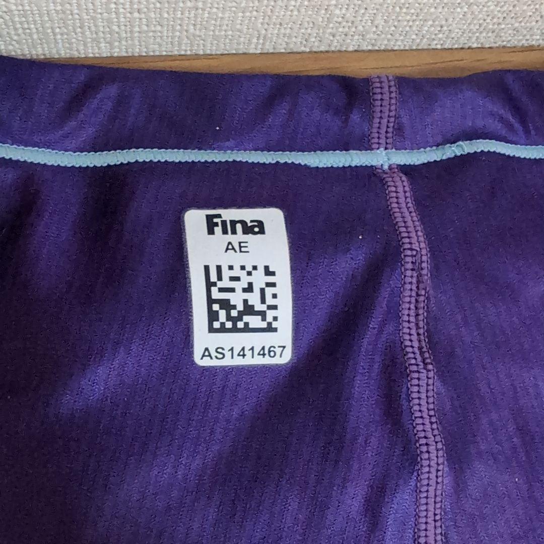 Fina 競泳水着 紫色 AS141467 AMA430