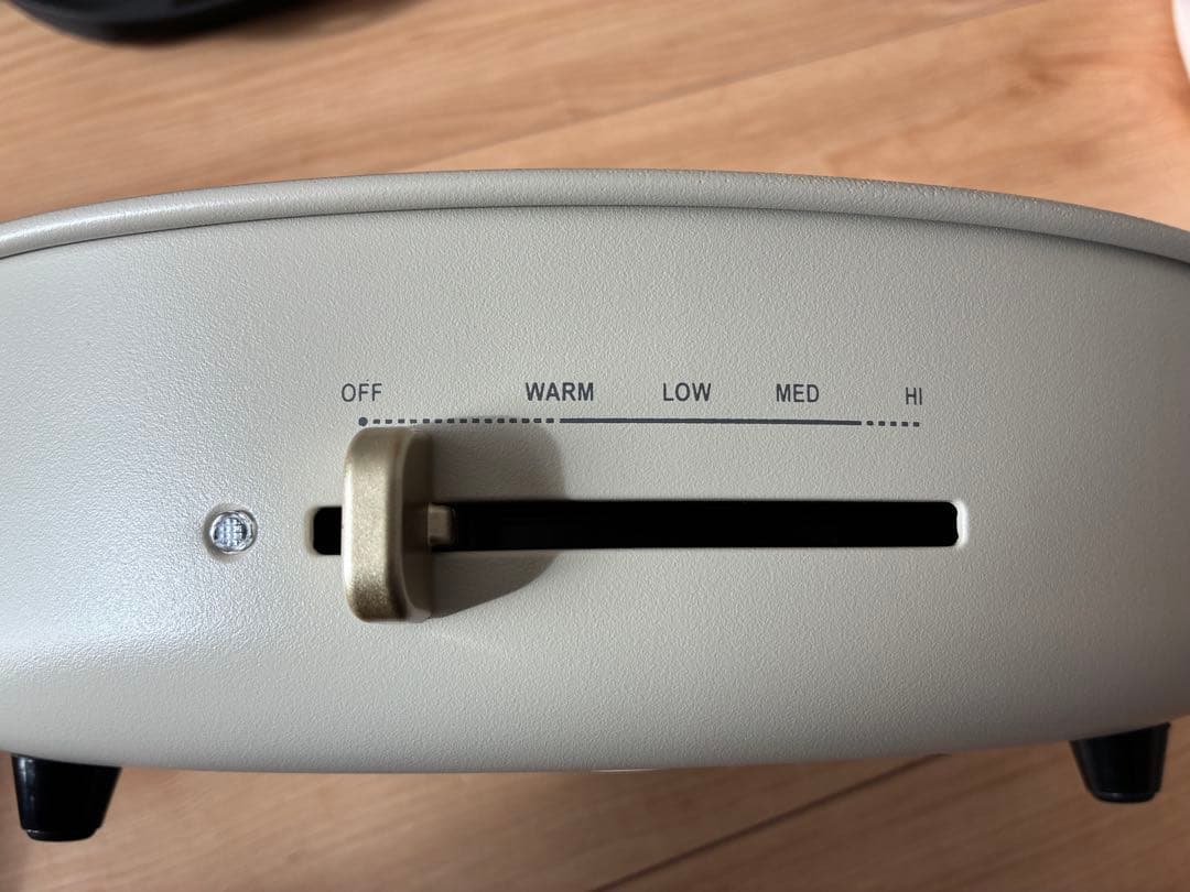 BRUNO オーバルホットプレートcrassy+グレージュ⑤