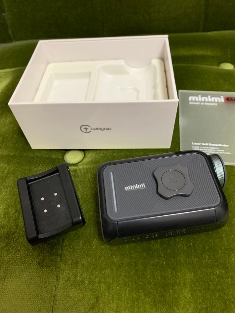CaddyTalk minimi LT ゴルフ用距離計 ブラック