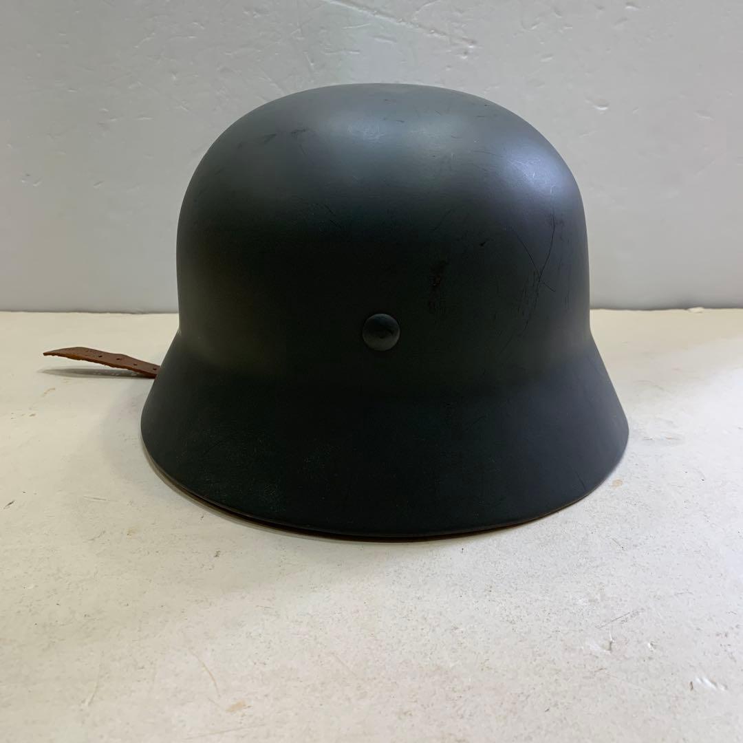 ドイツ軍スタイル ヘルメット グレー金属製、レプリカM 36？