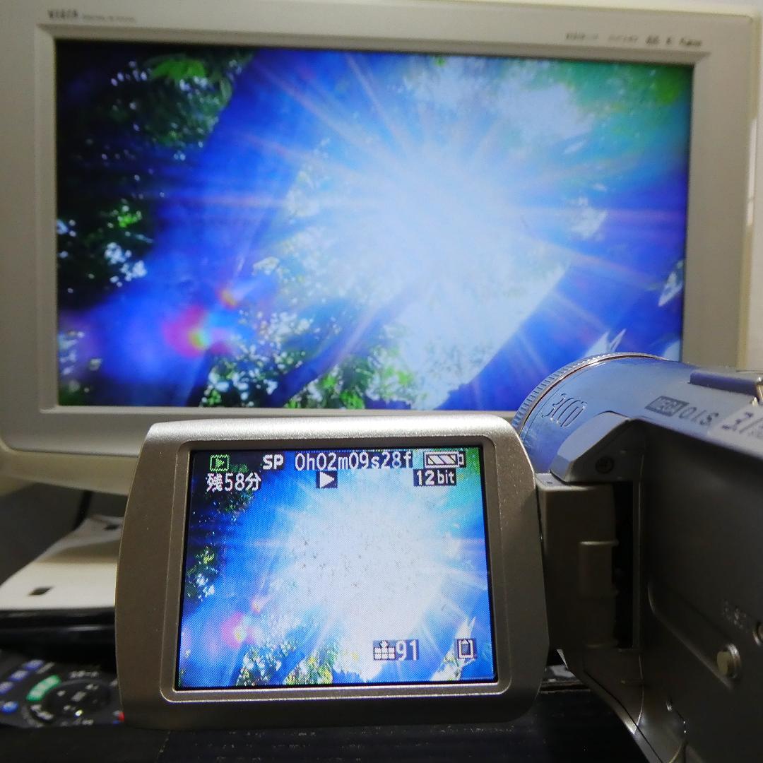 動作良好 パナソニック NV-GS250 MiniDVビデオDVDダビングに最適