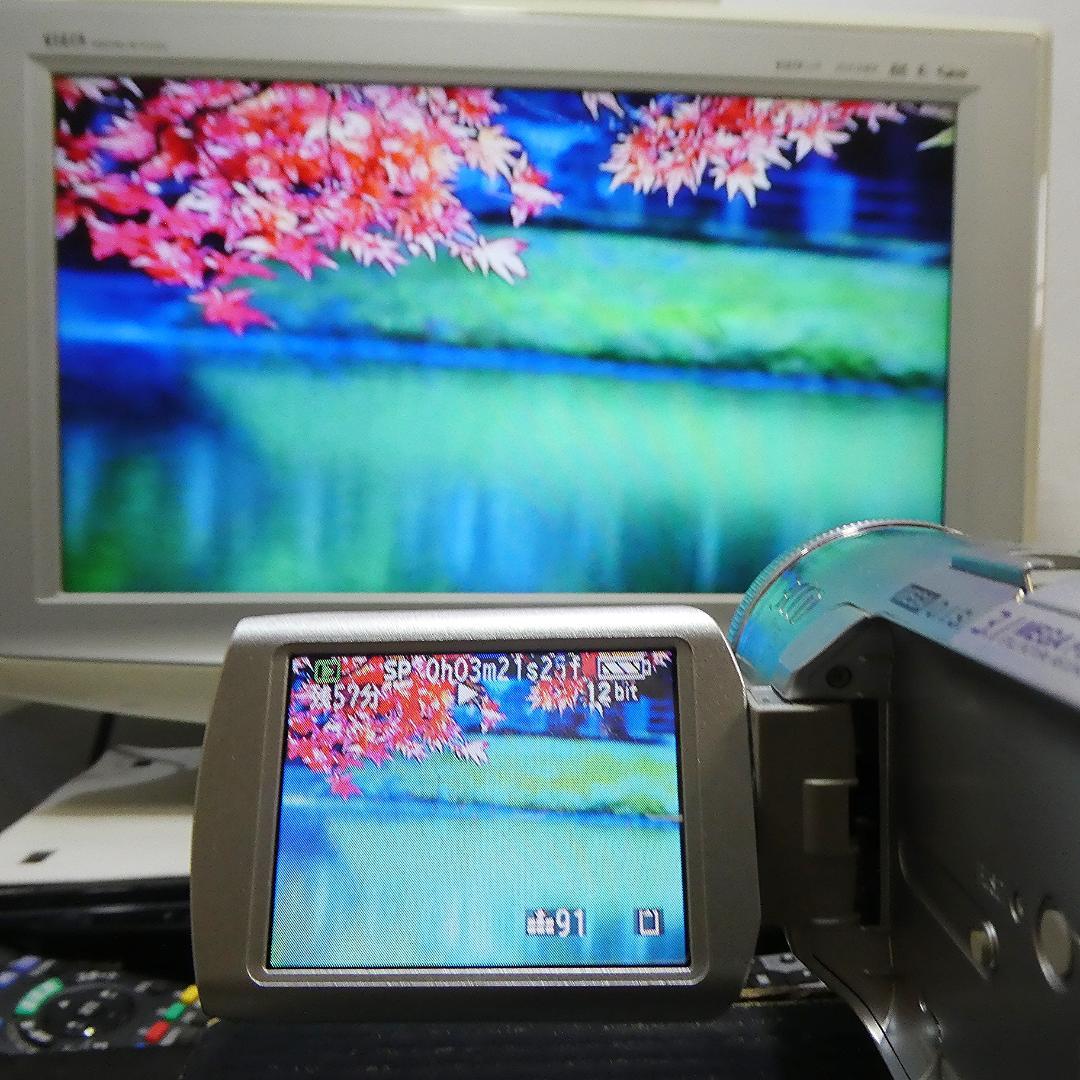 動作良好 パナソニック NV-GS250 MiniDVビデオDVDダビングに最適