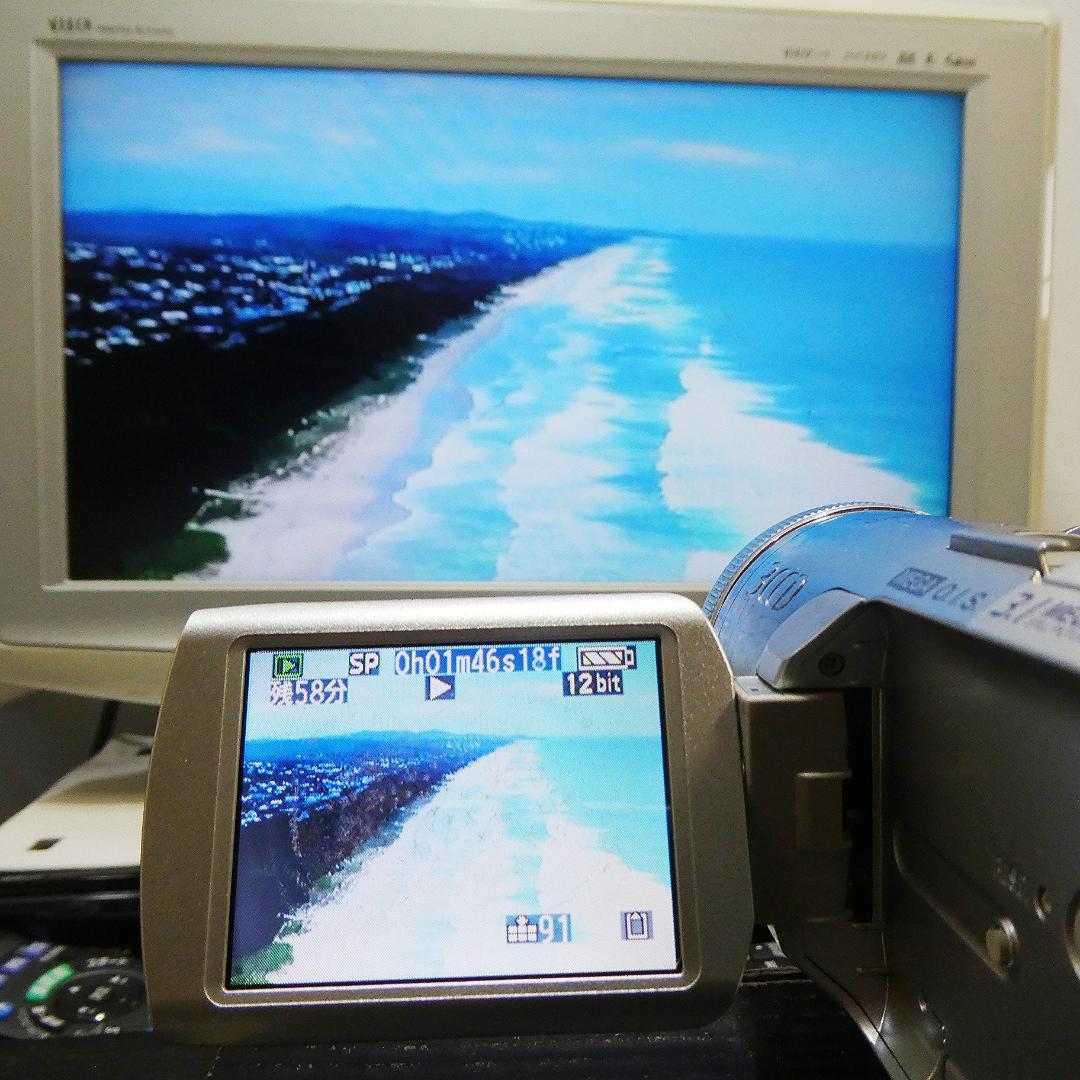 動作良好 パナソニック NV-GS250 MiniDVビデオDVDダビングに最適