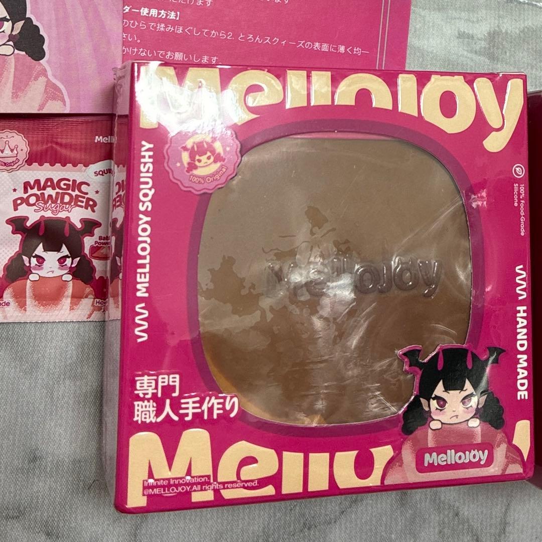 未開封　Mellojoy スクイーズ　スフレ　チョコ　　メロジョイ