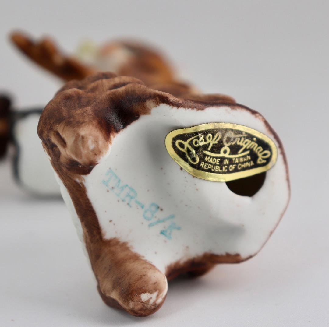 陶器製ジョセフ（ヨセフ・オリジナル）小さな可愛い小鳥の置物 6体セット