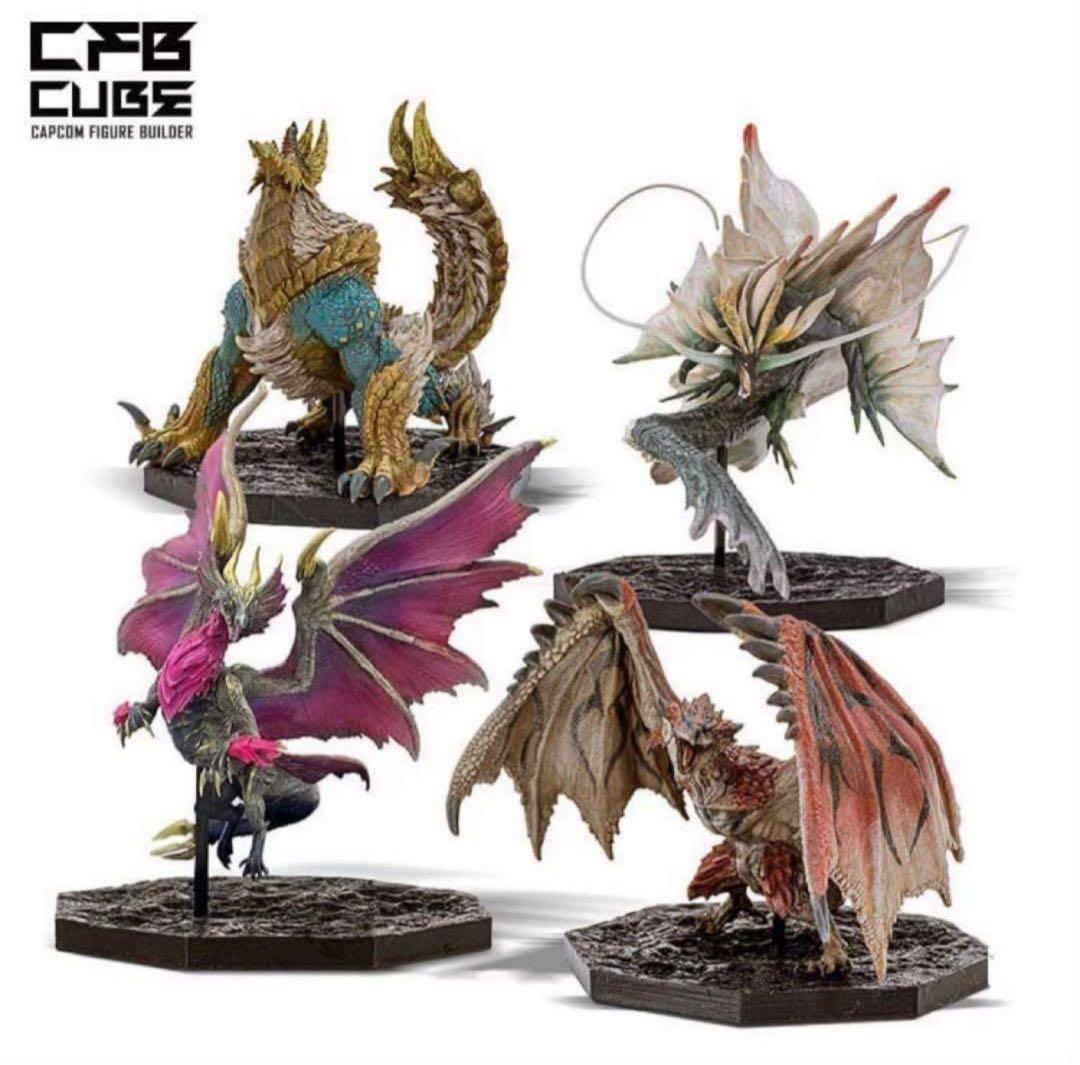 モンスターハンター FIGURE BUILDER CUBE 4体セットBOX①