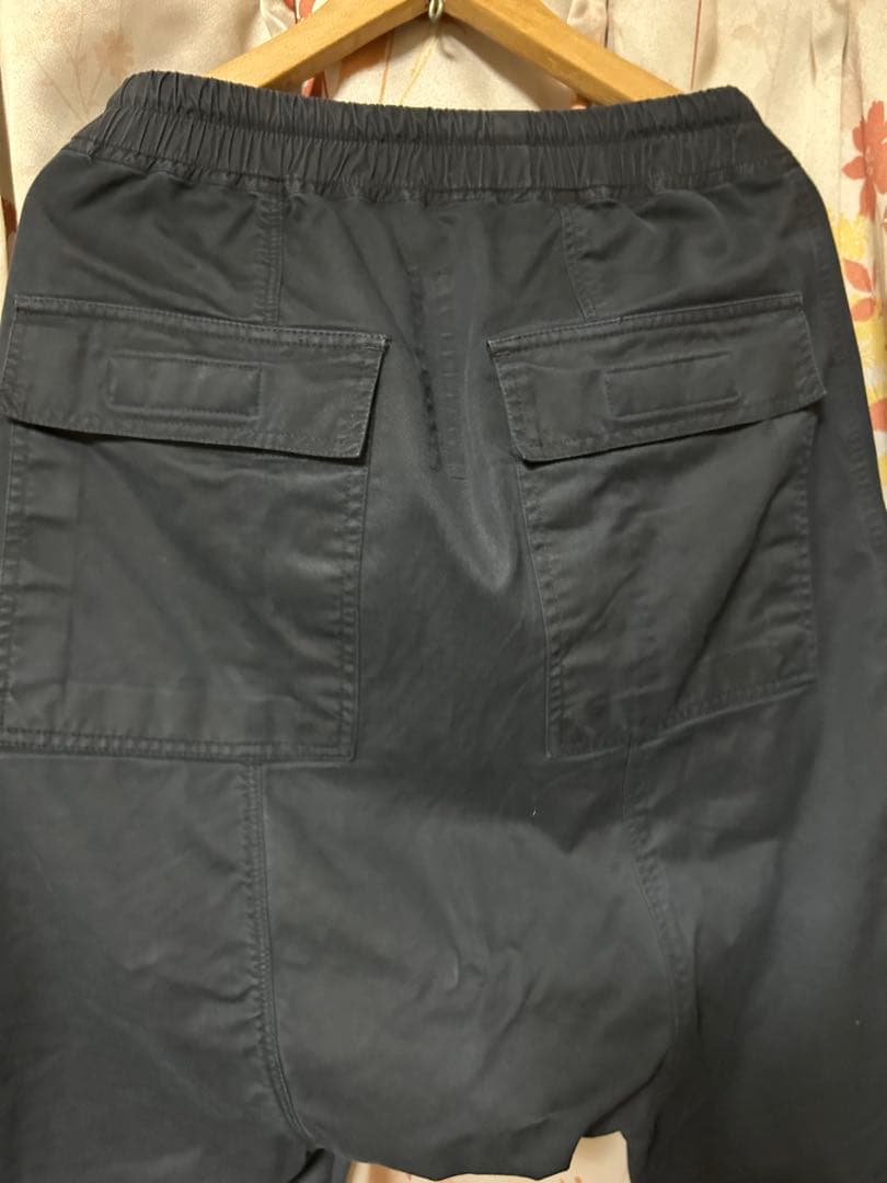 リックオウエンスダークシャドウ パンツ S ブラック