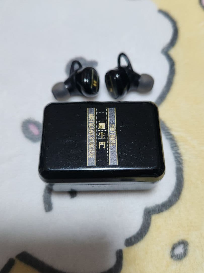 【ジャンク品】文豪ストレイドッグス 芥川龍之介 ONKYO ワイヤレスイヤホン