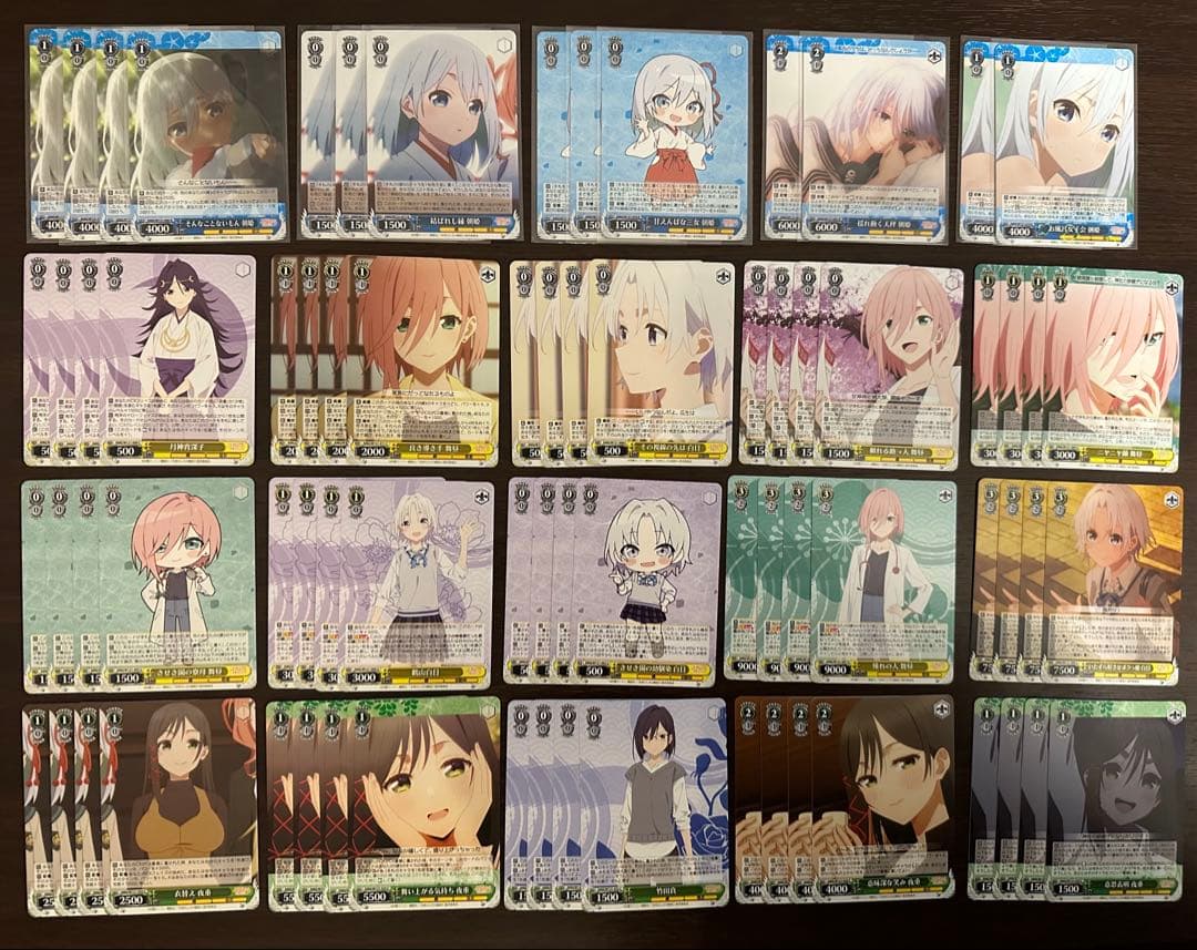 ヴァイス 甘神さんち デッキ3つ 調整パーツおまけ付き