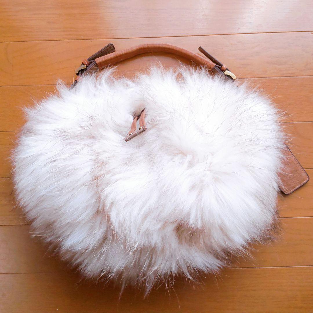 EPOCA エポカ　ふわふわ　リアルファー　ワンショルダー　バッグ　毛皮