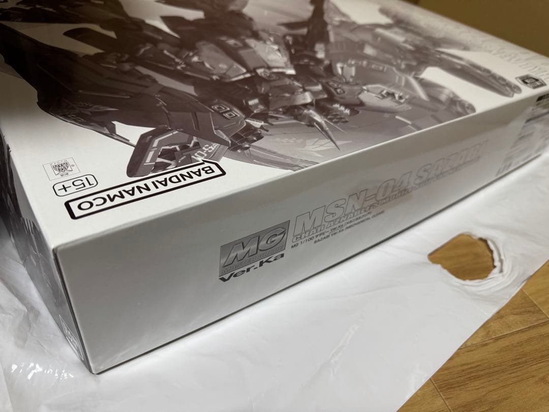 MG ver.ka メカニカルクリア　サザビー νガンダム