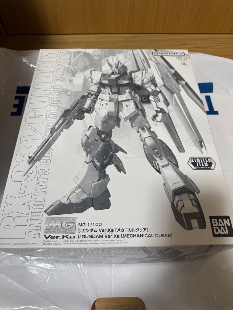 MG ver.ka メカニカルクリア　サザビー νガンダム