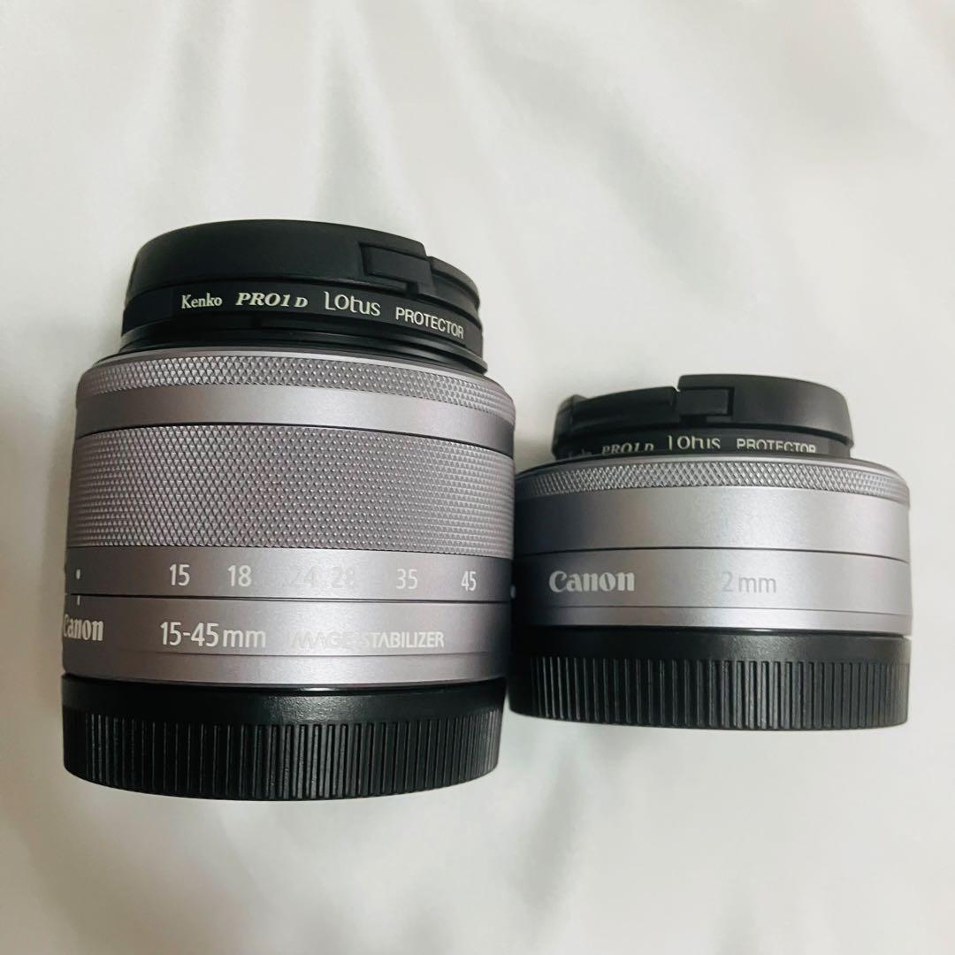 美品 Canon EOS M3 ミラーレス一眼 ダブルレンズキット ホワイト