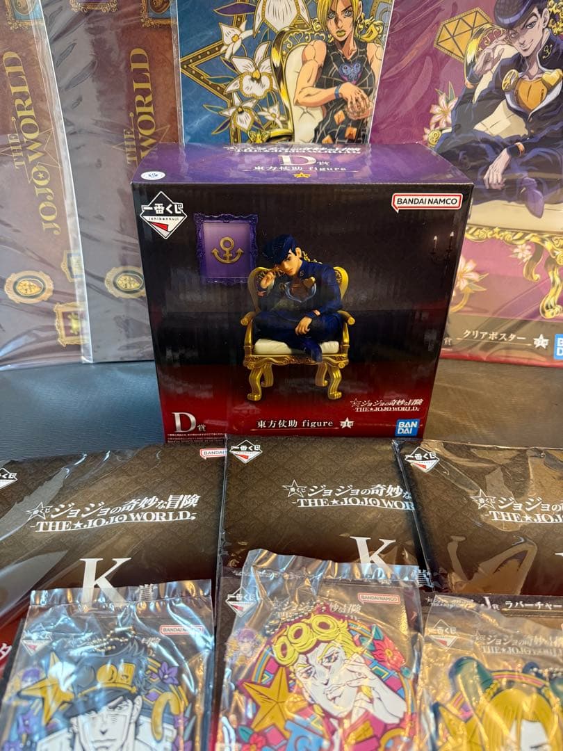 【t1】 ジョジョの奇妙な冒険 一番くじ D賞 東方仗助 フィギュア セット