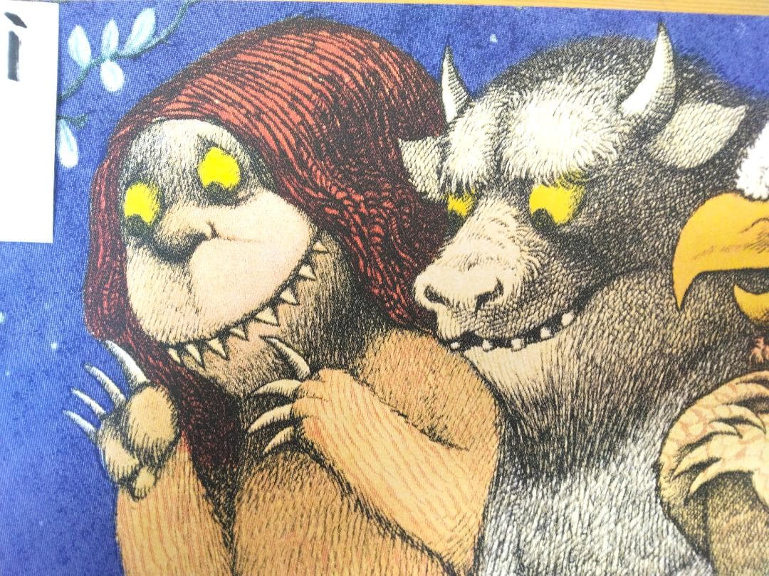 かいじゅうたちのいるところ　モーリス・センダック　マックス　スクリーンプリント