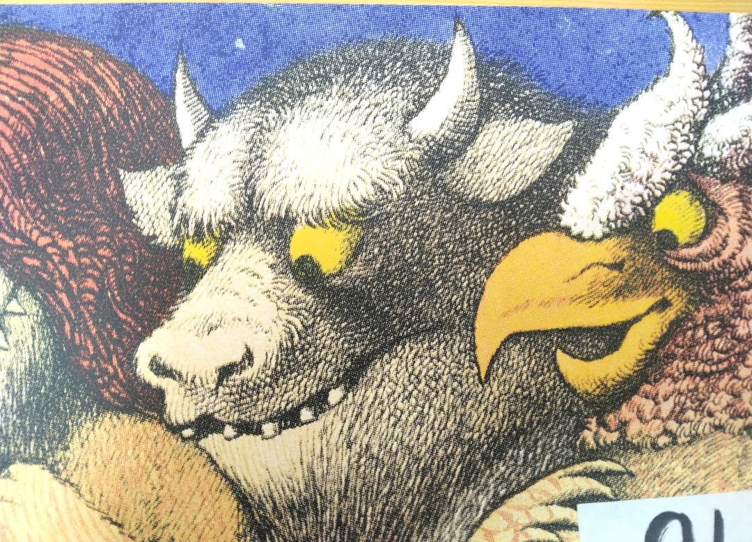 かいじゅうたちのいるところ　モーリス・センダック　マックス　スクリーンプリント