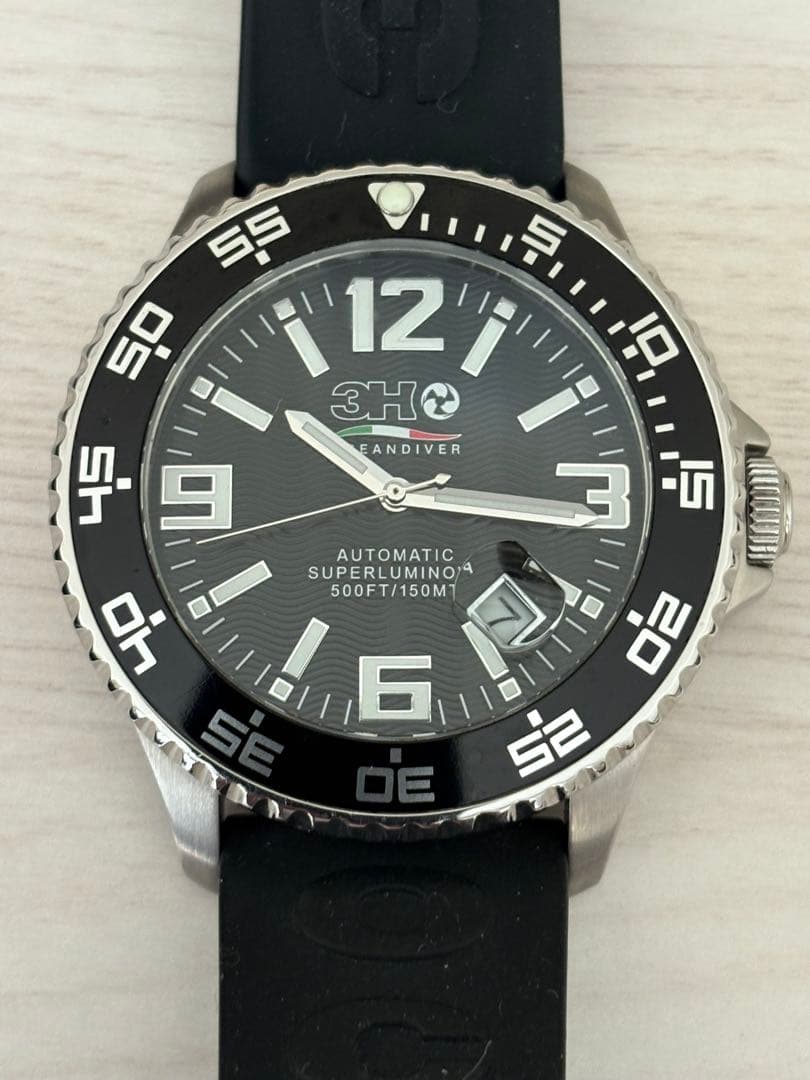 3H トレアッカ オーシャンダイバー　ディーププロ 自動巻き