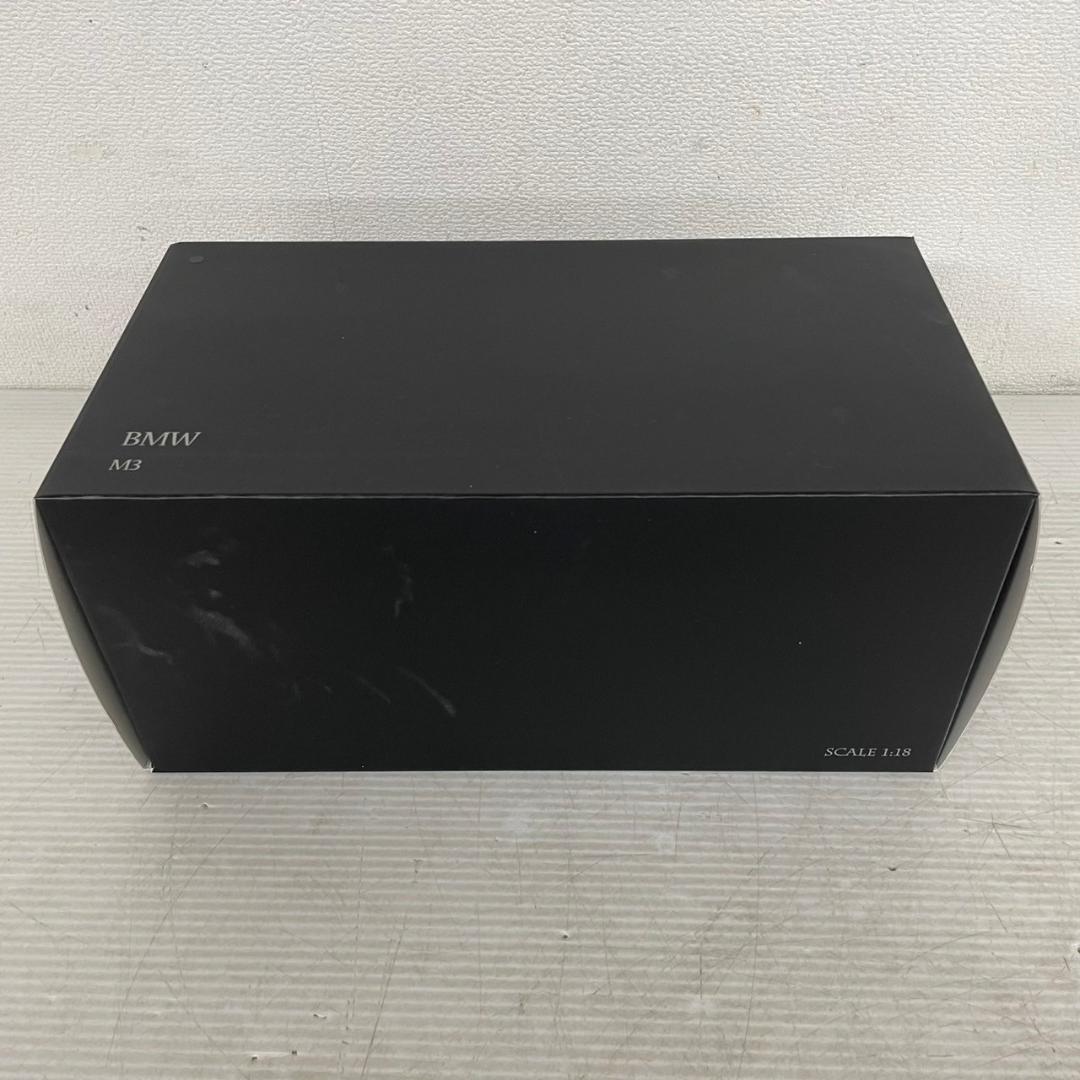 京商 BMW M3 Coupe ブラック 1/18スケール ミニカー Y0955