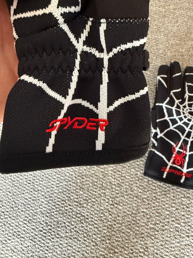supreme スパイダー手袋