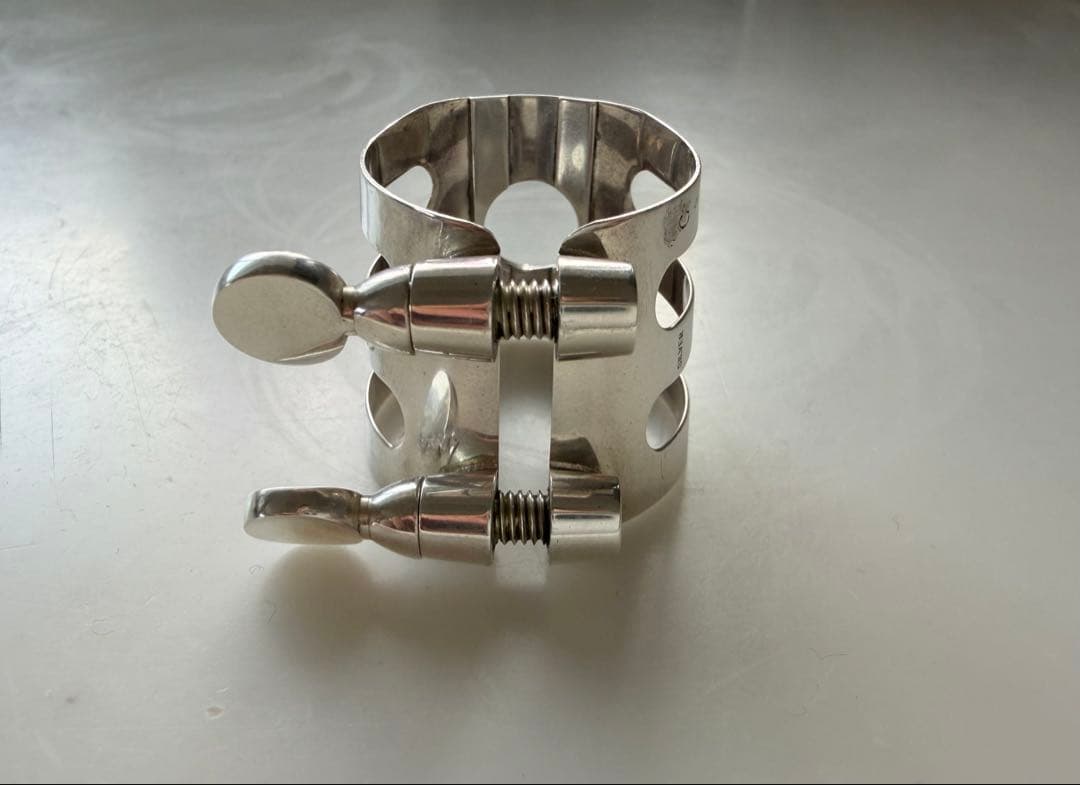 ウッドストーン クラリネットリガチャー　シルバー