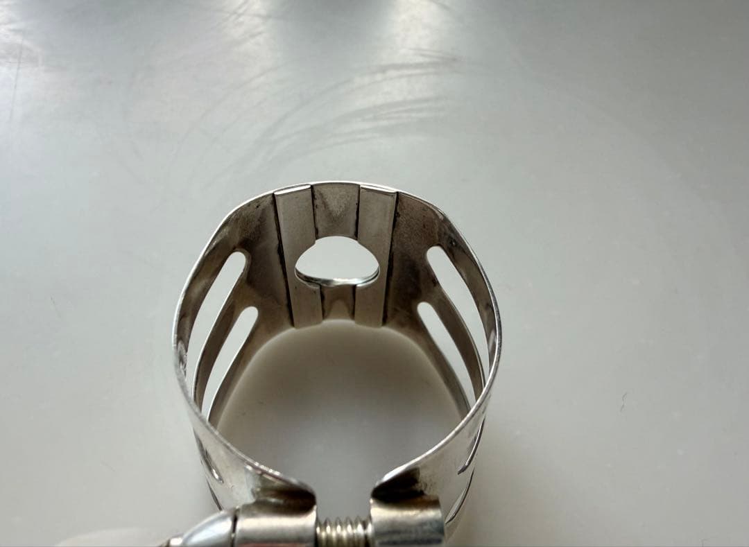 ウッドストーン クラリネットリガチャー　シルバー