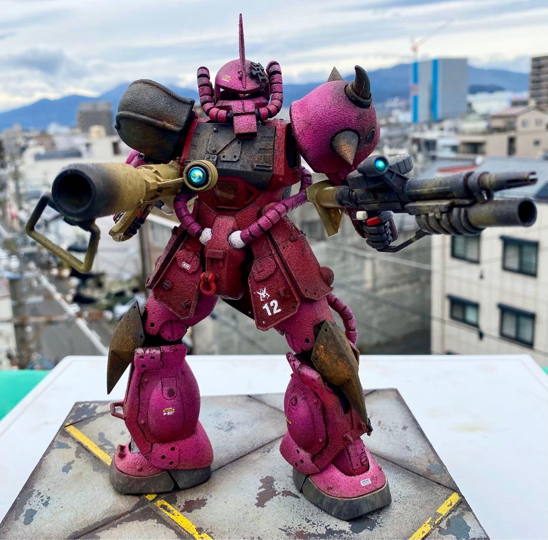 ガンプラ　MG MSV YMS-07シャア専用プロトタイプグフ　完成品