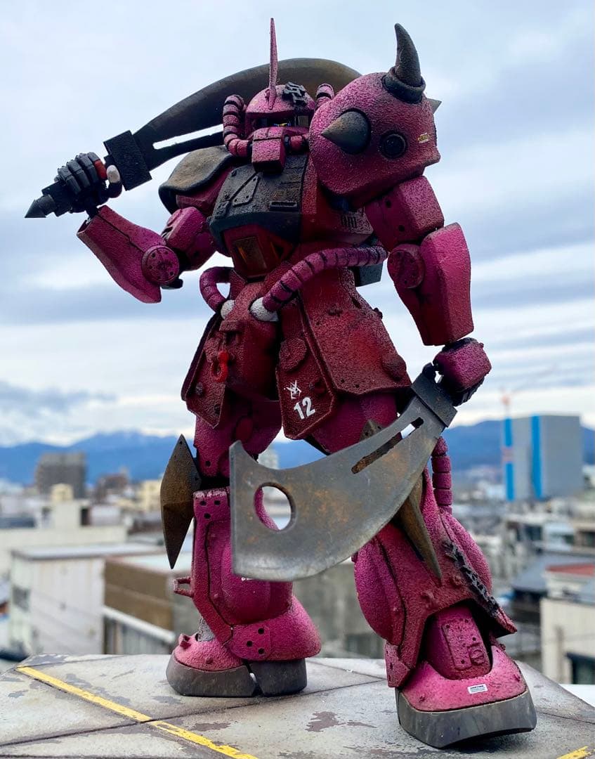 ガンプラ　MG MSV YMS-07シャア専用プロトタイプグフ　完成品