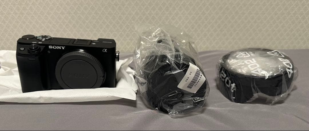 美品！ SONY α6400 + 16mm F1.4 （SDカード2枚付）