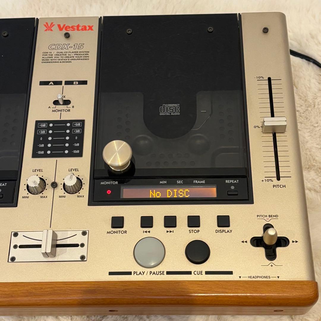 【美品】vestax CDXー15