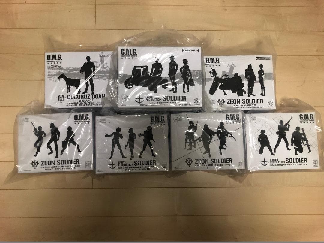 新品 未開封　メガハウス G.M.G. 機動戦士ガンダム　初回限定特典付き　7種