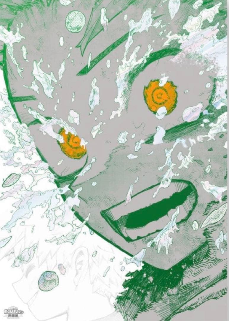 ‼️最安値‼️僕のヒーローアカデミア　A2アートポスター　 原画展