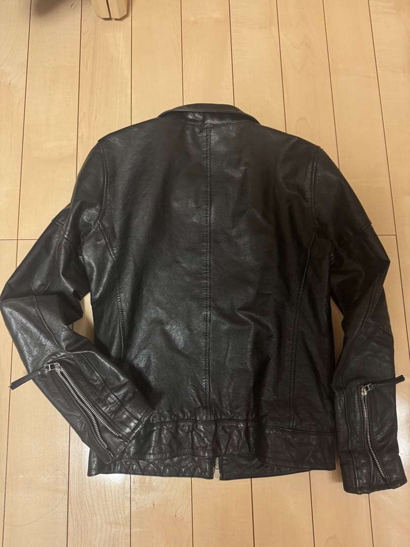 90s Archive ライダースジャケット　レザー　Y2K エディ期