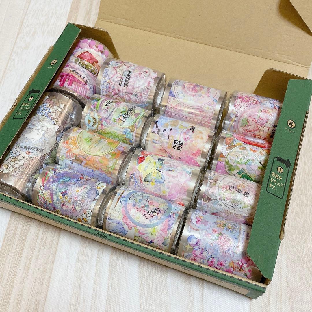 み*ん様 海外 マスキングテープ 装飾マステ 中古セット まとめ売り 詰め合わせ