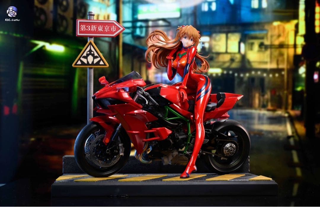 式波・アスカ・ラングレー　フィギュア　エヴァンゲリオン