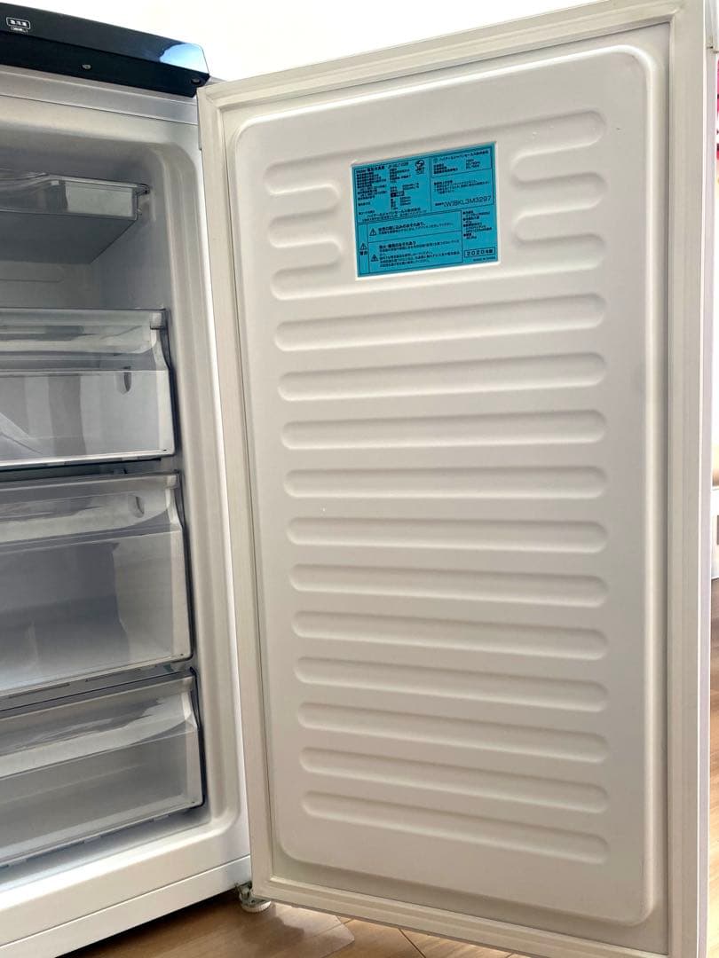 Haier 前開き式冷凍庫 102Lホワイト