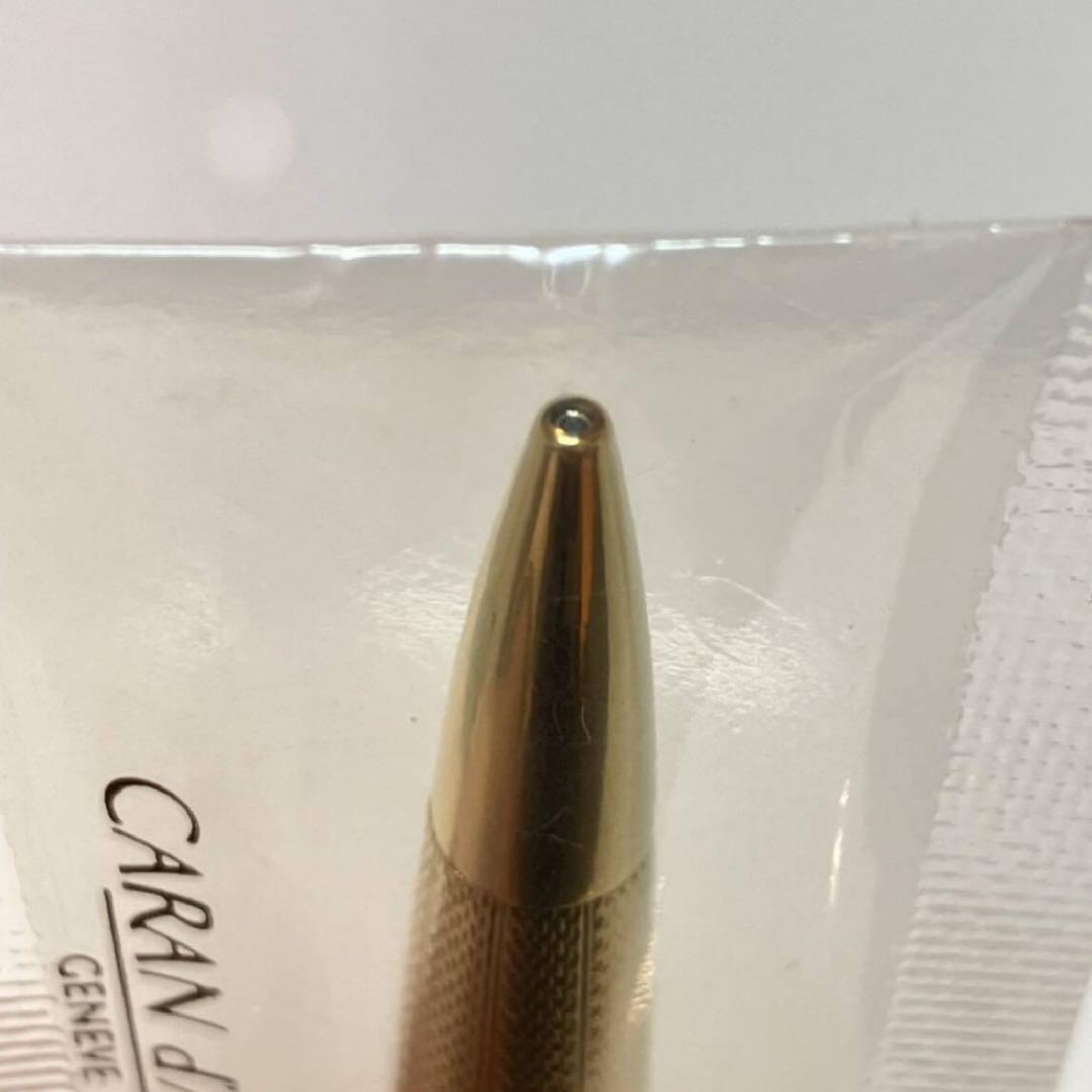 【未開封品】　CARAN dACHE　カランダッシュ　ゴールドカラー　ボールペン