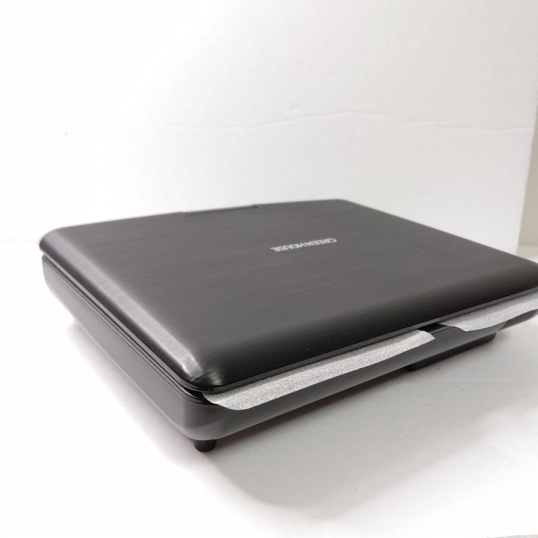 グリーンハウス　9型　ポータブルDVDプレーヤー　ほぼ未使用　乾電池　AC 対応