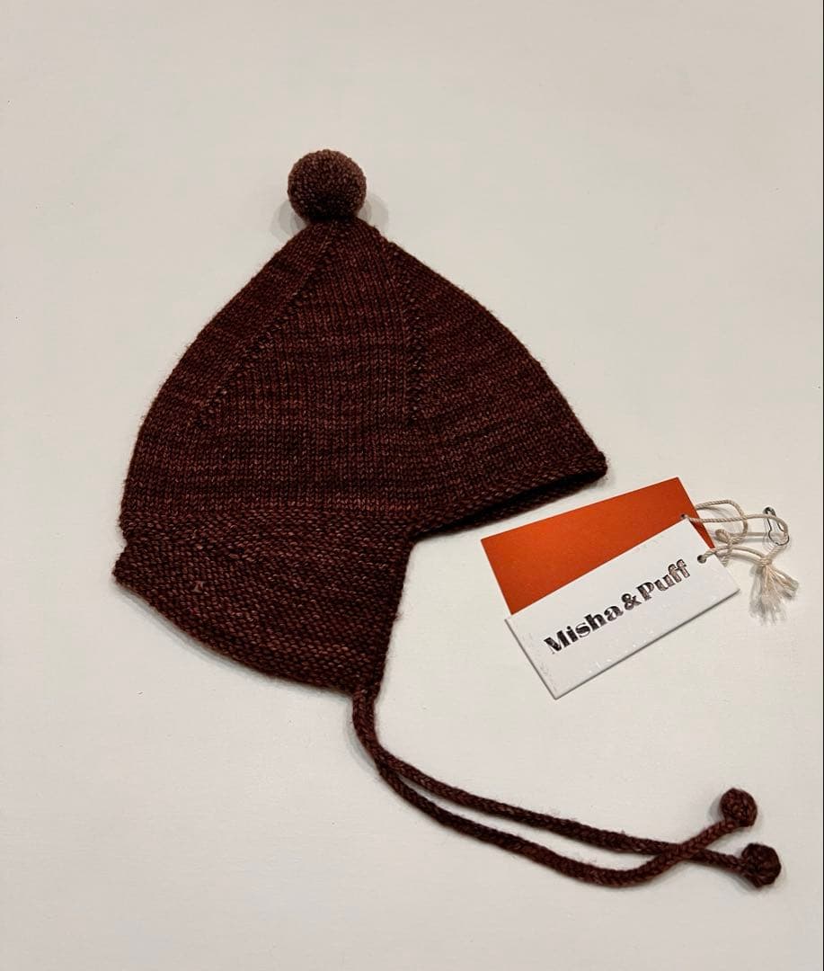 misha&puff pointy hat ニット帽　ポインティ　4-8Y