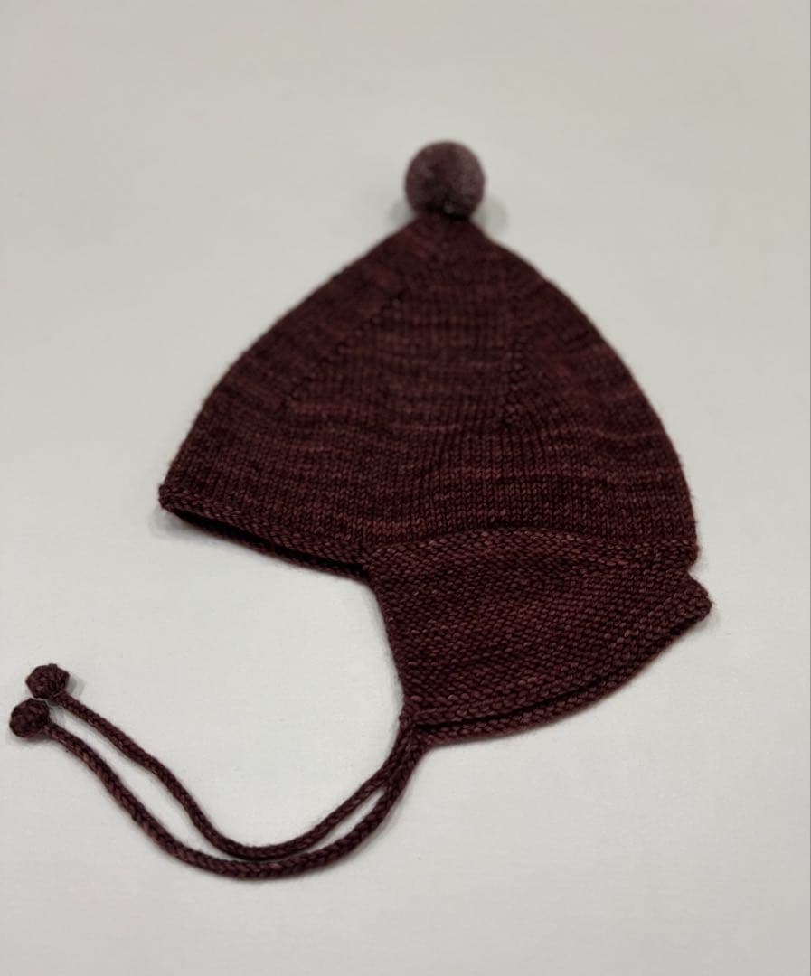 misha&puff pointy hat ニット帽　ポインティ　4-8Y