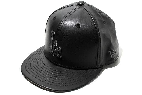 ニューエラ 59FIFTY Apple Leather ドジャース キャップ
