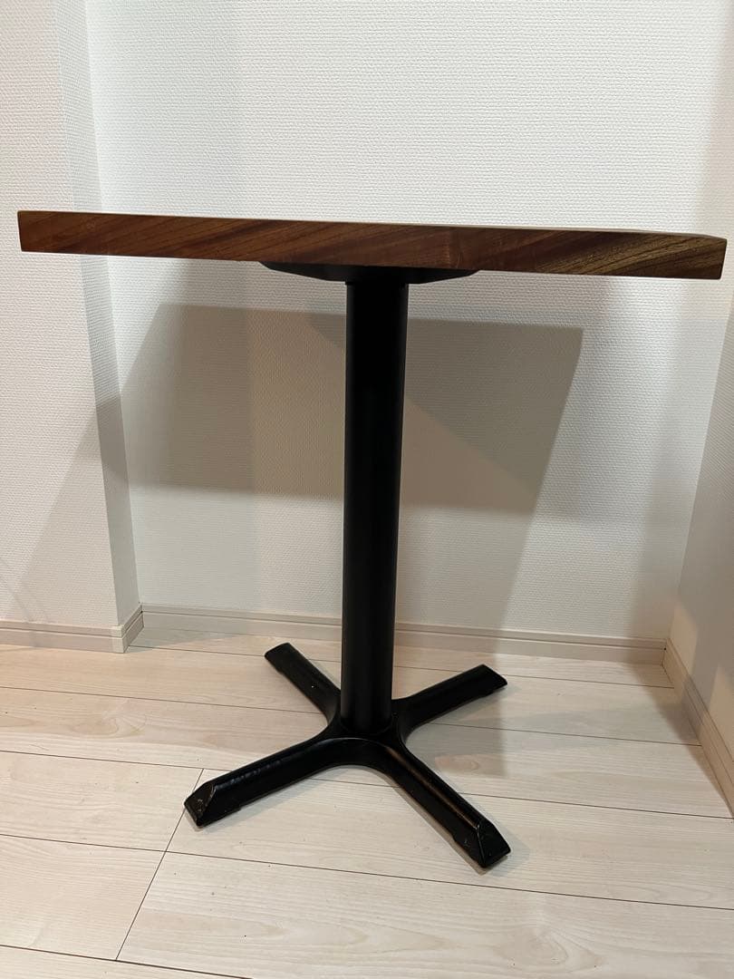 【とーかい】★アンティーク★カフェテーブル【ケヤキ一枚板】