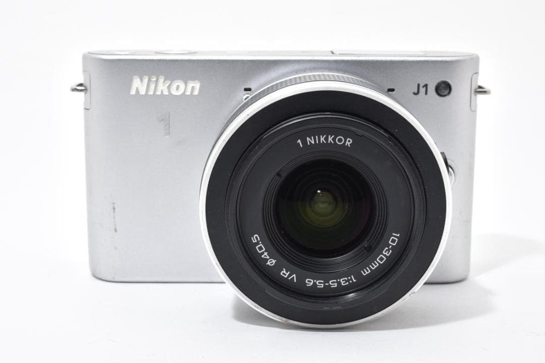 Nikon ニコン 1 J1 シルバー レンズキット ミラーレス一眼カメラ