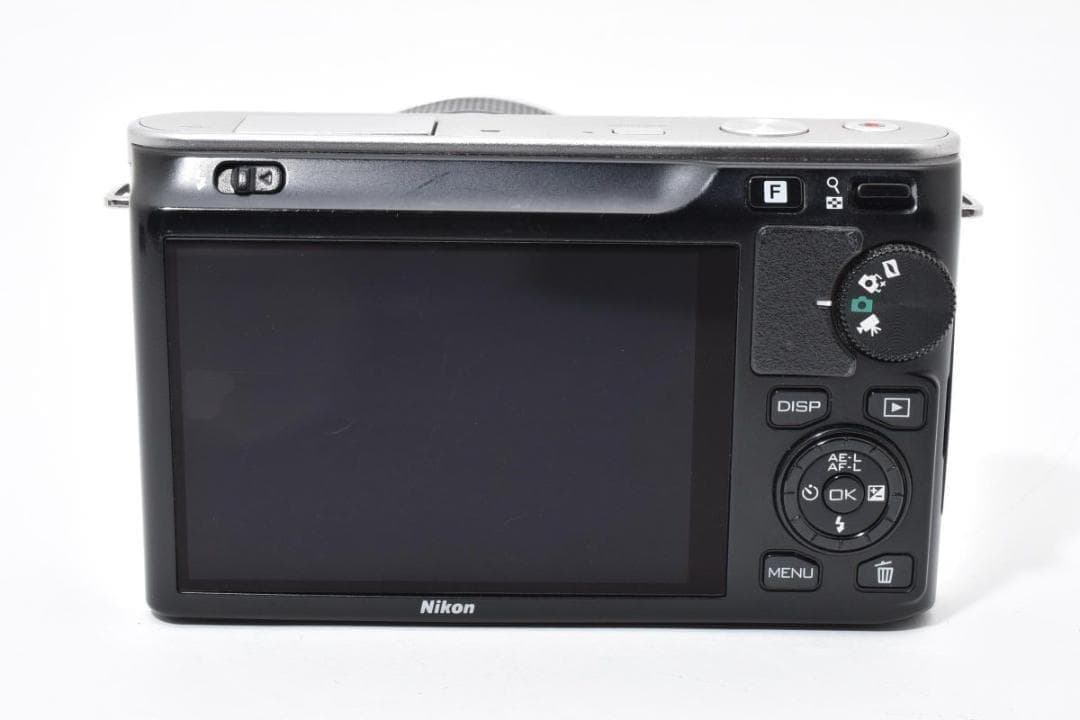 Nikon ニコン 1 J1 シルバー レンズキット ミラーレス一眼カメラ