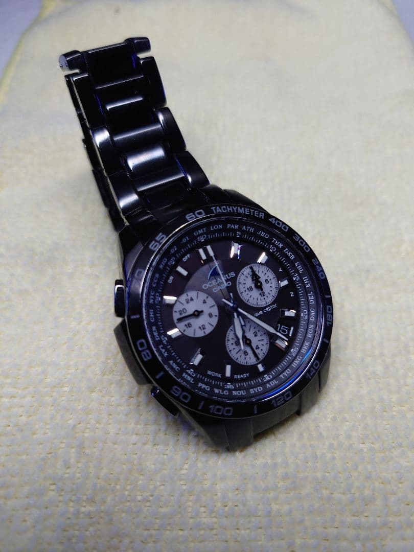 CASIO OCEANUS OCW-600TD titanium ブラック